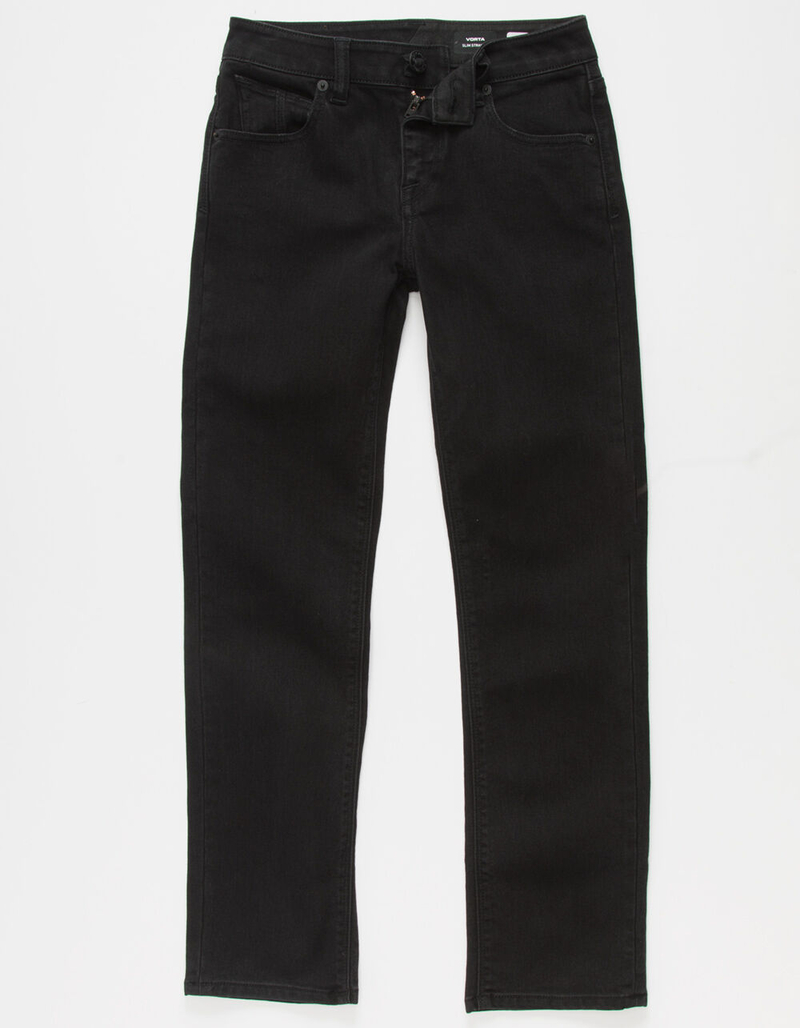 VOLCOM Vorta Boys Black Jeans image number 0