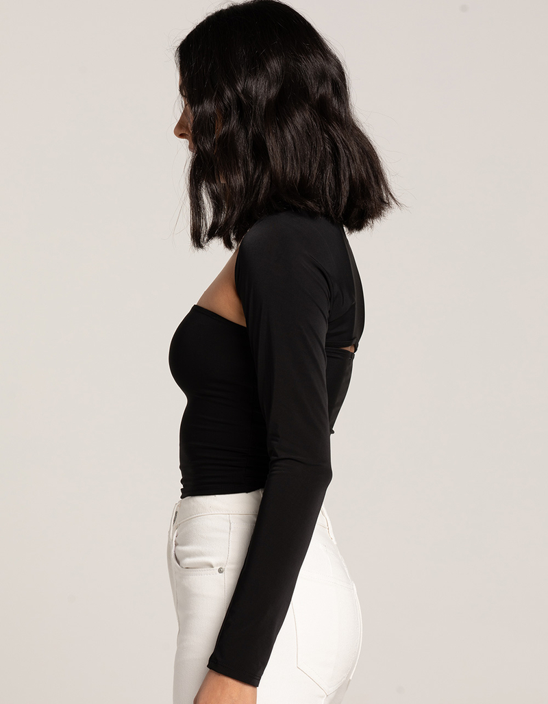 WEST OF MELROSE Womens Tube Top Shrug Set image number 2