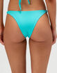 FULL TILT Smocked Skimpy Bikini Bottoms image number 4