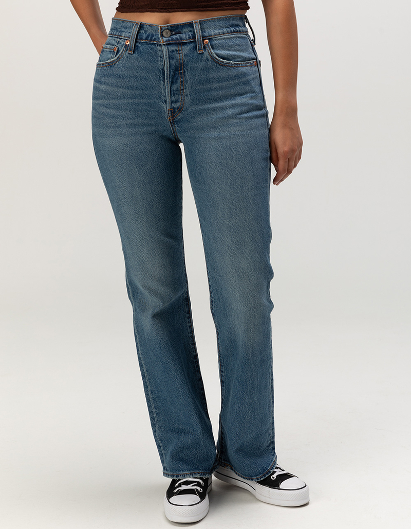 LEVI'S Premium Wedgie Bootcut Womens Jeans - Fair Point image number 1