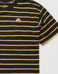 NIKE SB Stripe Mens Black & Gold T-Shirt image number 2