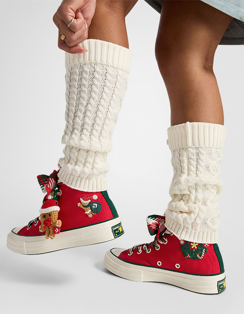 CONVERSE Chuck 70 Christmas High Top Womens Shoes image number 16