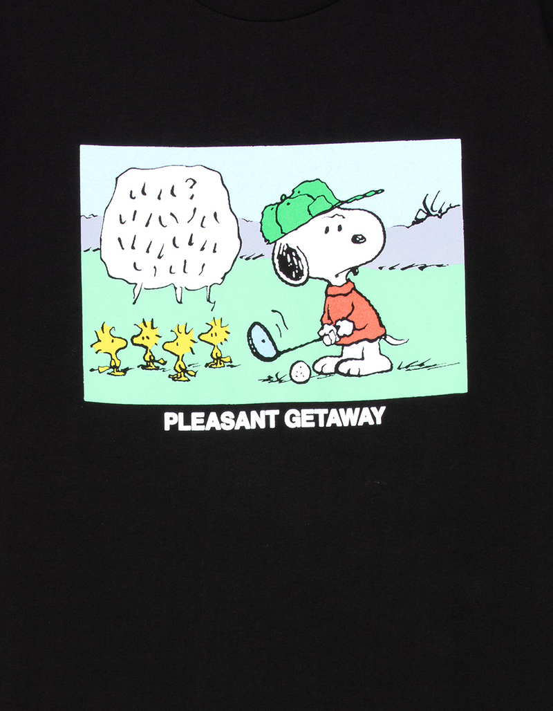 PLEASANT GETAWAY x Peanuts Golf Chatter Mens Tee image number 1