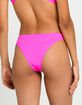 FULL TILT High Leg Cheeky Hot Pink Bikini Bottoms image number 3