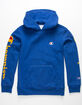 CHAMPION Flock Script Royal Boys Hoodie image number 1
