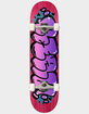 REAL SKATEBOARDS Bubble Letter 7.75" Complete Skateboard image number 1