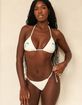 DIPPIN' DAISY'S Palm Tie Back Triangle Bikini Top image number 5