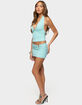 EDIKTED Billey Metal Ring Mini Skirt image number 3