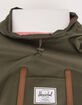HERSCHEL SUPPLY CO. Retreat Dark Olive & Saddle Brown Backpack image number 4