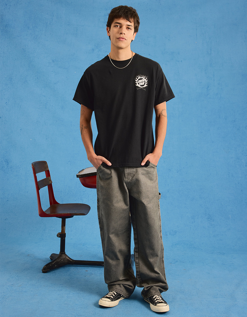 RSQ Mens Baggy Carpenter Pants image number 9