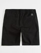 LIRA Charger 2 Black Boys Volley Shorts image number 2