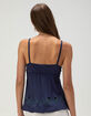 FULL TILT Womens Embroidered Babydoll Top image number 4