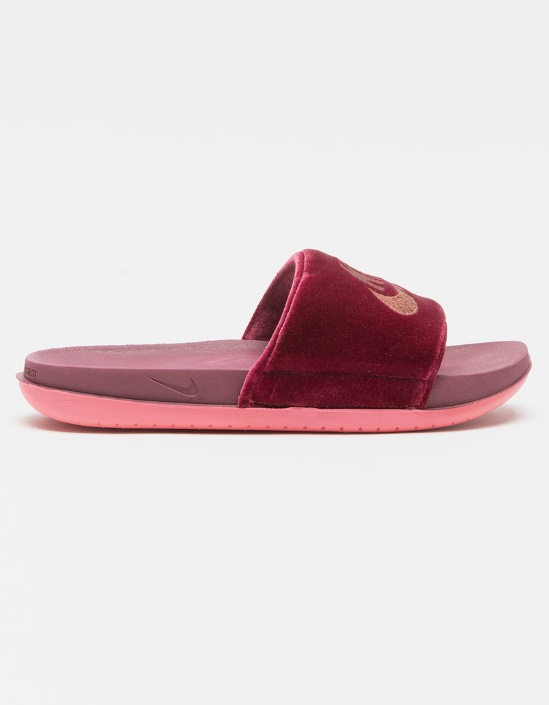 NIKE Offcourt Womens Velvet Slide Sandals image number 1