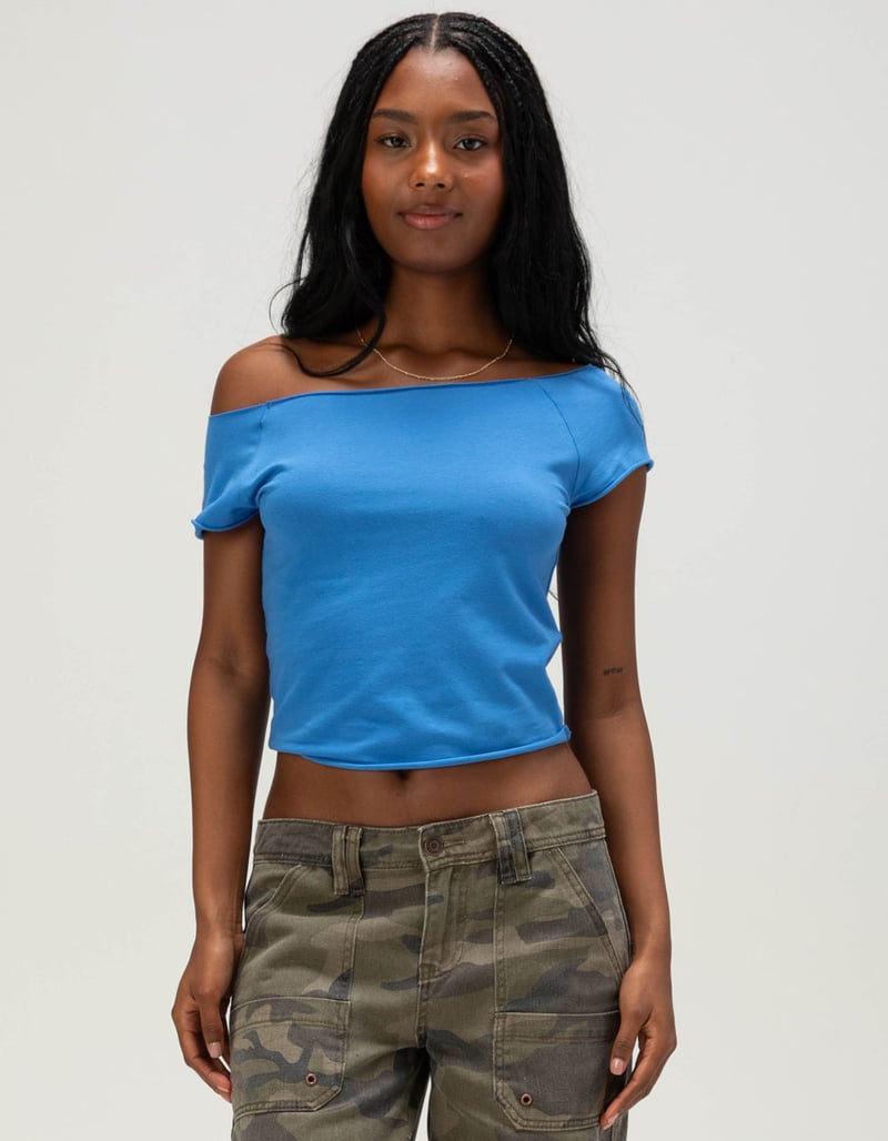 TILLYS Raw Edge Womens Tee image number 0