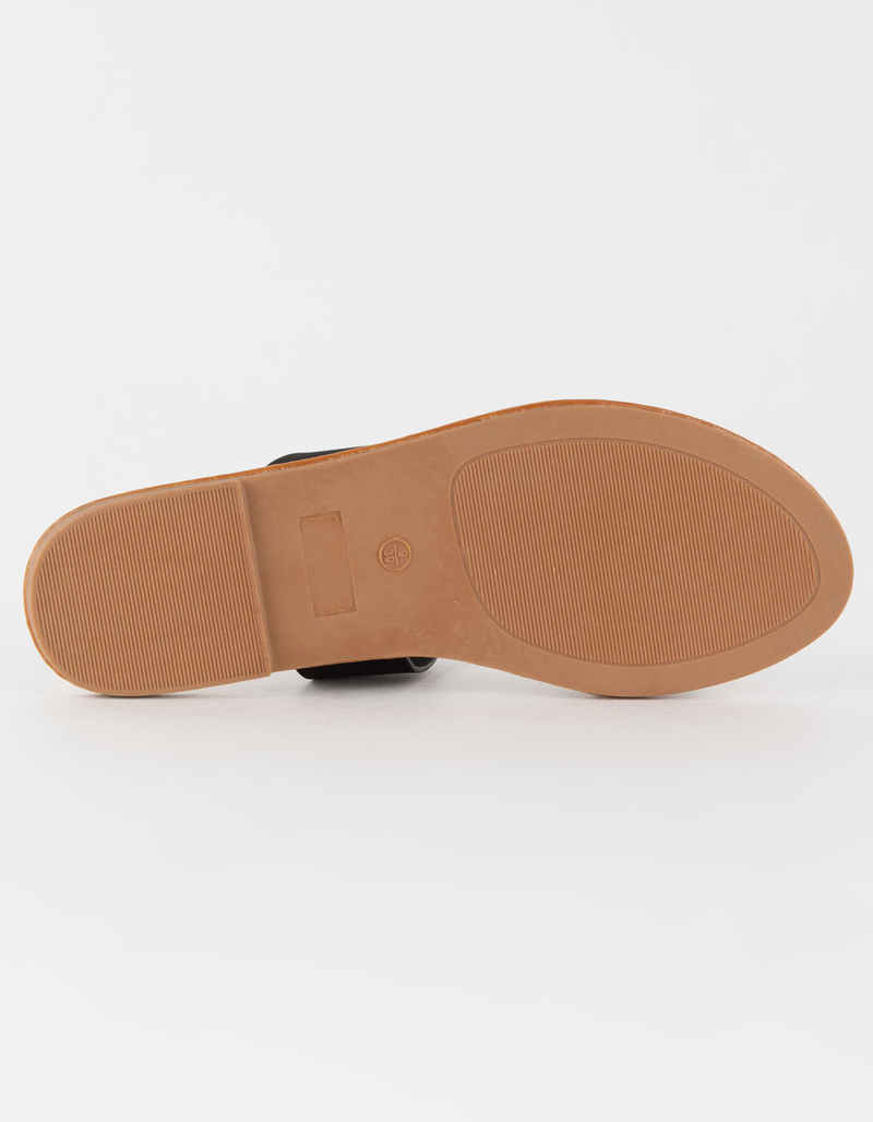 BAMBOO Double Strap Womens Sandals image number 2