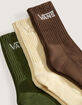 VANS 3 Pack Classic Crew Socks image number 3