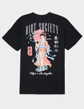 RIOT SOCIETY Geisha Sword Mens Tee Primary Image
