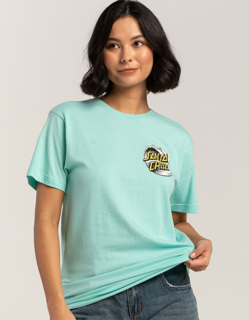 SANTA CRUZ Wave Dot Womens Boyfriend Tee image number 1