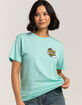 SANTA CRUZ Wave Dot Womens Boyfriend Tee image number 2