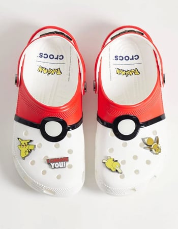 CROCS x Pok&eacute;mon Pok&eacute; Ball Classic Clogs Alternative Image