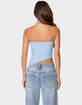 EDIKTED Vivi Mesh Asymmetric Tube Top image number 5