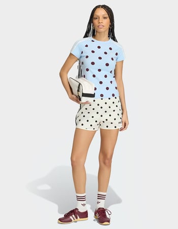 ADIDAS Originals Womens Polka Dot Sprinter Shorts Primary Image