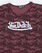 VON DUTCH Camo Girls Baby Tee image number 2