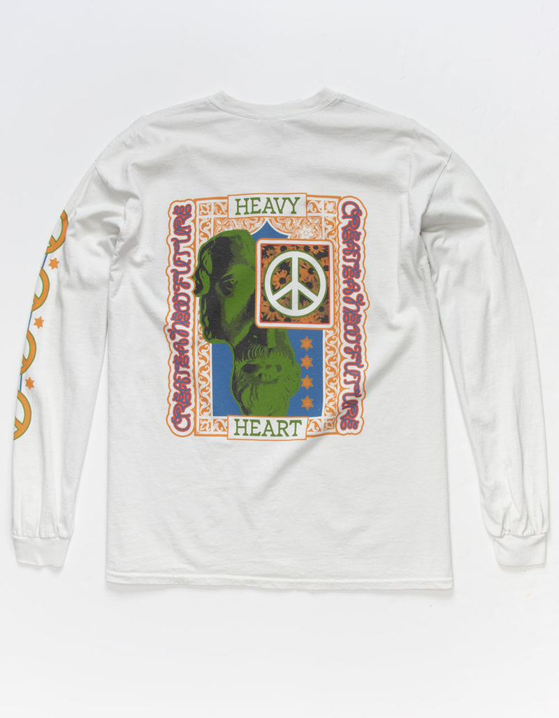 BDG Urban Outfitters Peace Heavy Heart Mens Tee image number 0