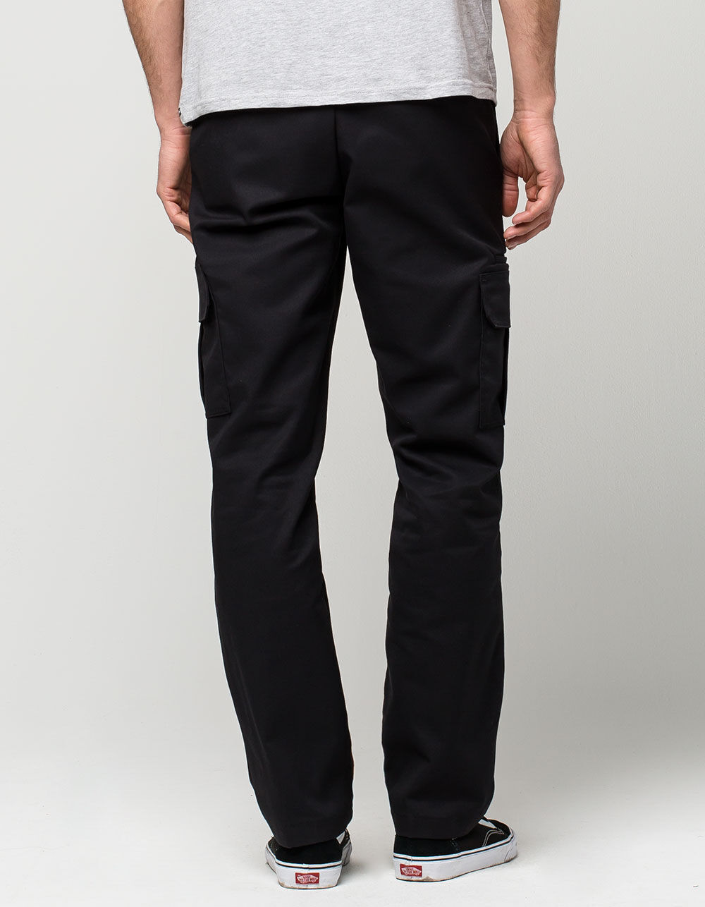Hollister Co. SLIM STRAIGHT CARGOS - Cargobroek - METEORITE/graniet