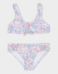 RAISINS Starry-Eyed Bloom Girls Bralette Bikini Set image number 1