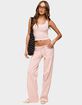 EDIKTED Linda Ribbed Scoop Neck Tank Top image number 5