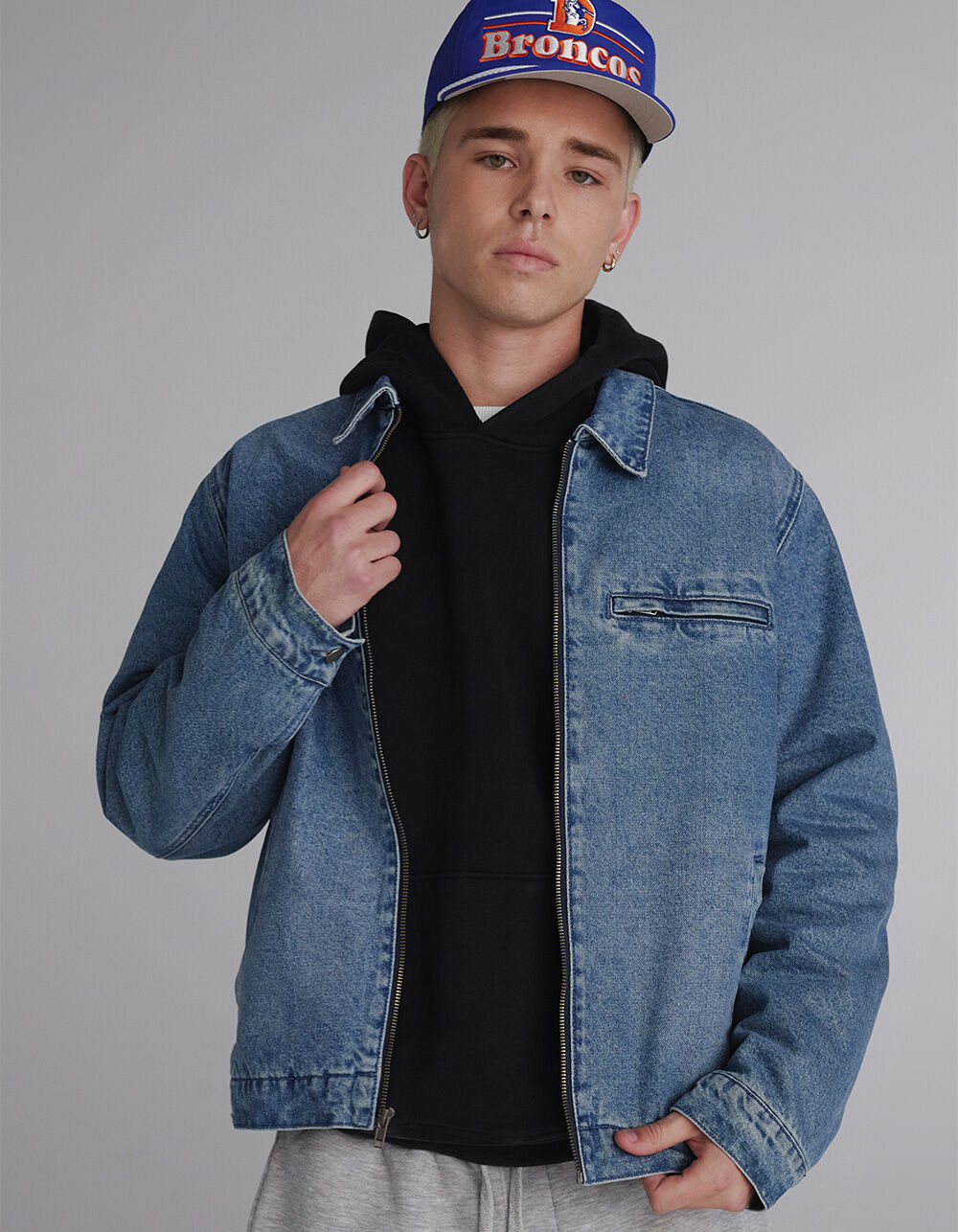 RSQ Mens Denim Workwear Jacket - INDIGO | Tillys