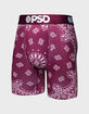 PSD Maroon Bandana Mens Boxer Briefs image number 2