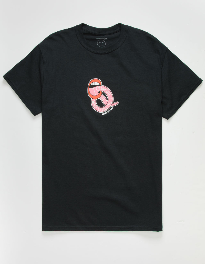BORING LIFE CLUB Tongue Tied Mens T-Shirt image number 0