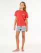 RIP CURL Ocean Break Relaxed Girls Tee image number 3