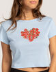 GIRL DANGEROUS Tomato Womens Tee image number 3