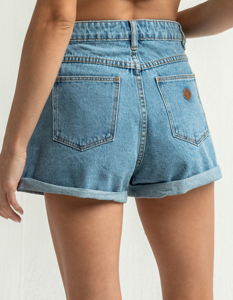 ABRAND Jeans A High Relaxed Womens Denim Shorts image number 2