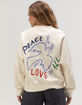 OBEY Peace Dove Womens Crewneck Sweatshirt image number 1