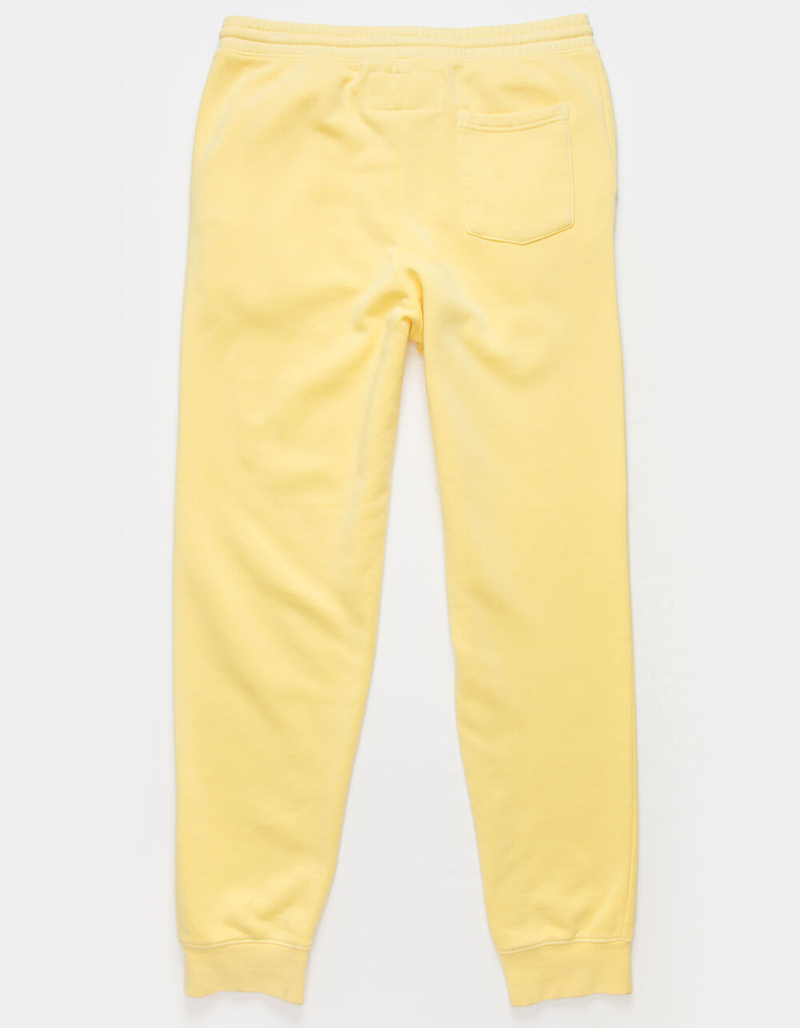 RSQ Fleece Mens Light Yellow Jogger Sweatpants image number 4