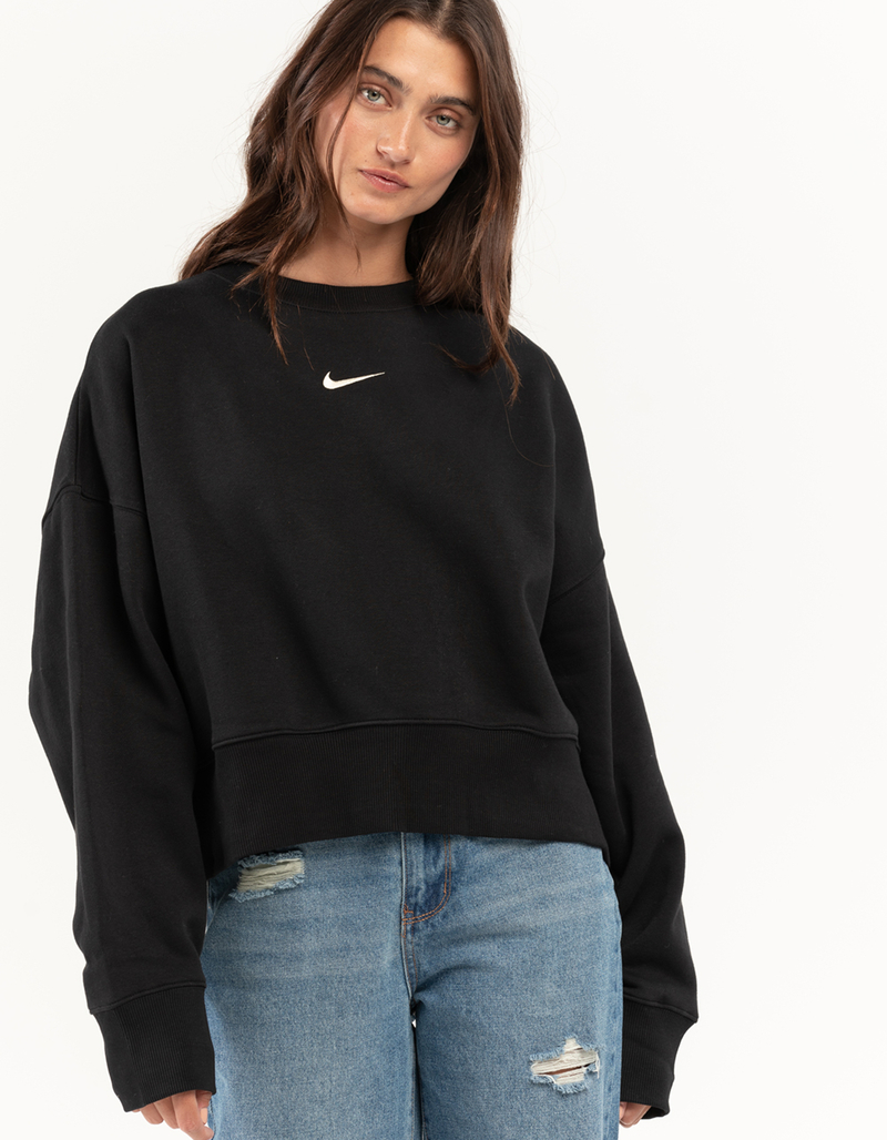 NIKE Sportswear Womens Oversized Crop Crewneck Sweatshirt image number 0