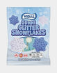 VIDAL Gummi Glitter Snowflakes Candy image number 1