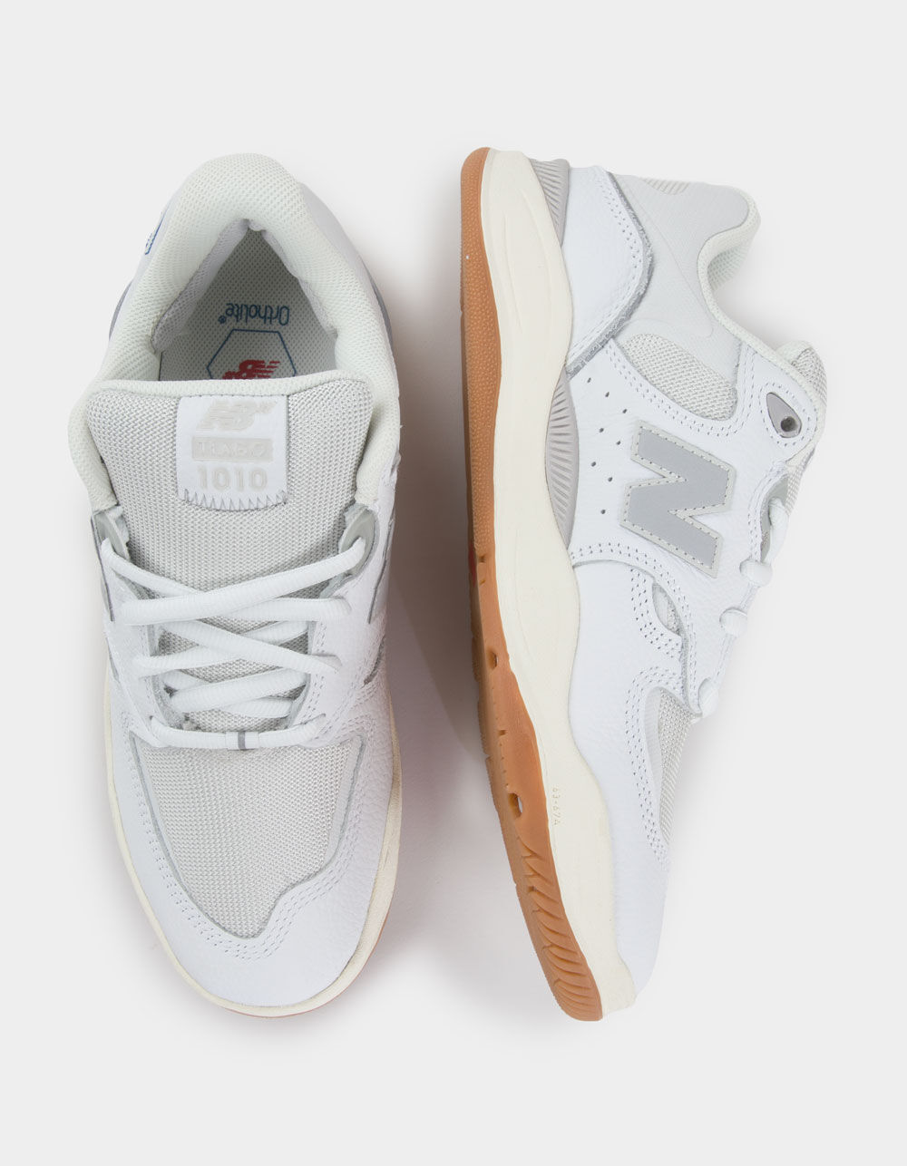NEW BALANCE Numeric Tiago Lemos 1010 Mens Skate Shoes - WHT/GRAY