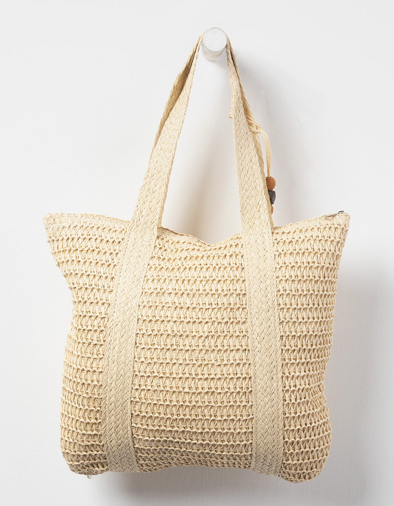 Straw Tote Bag image number 8
