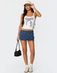 EDIKTED Harpa Gingham Bow Tank Top image number 2