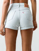 LEVI'S Womens Mom A-Line Shorts image number 3