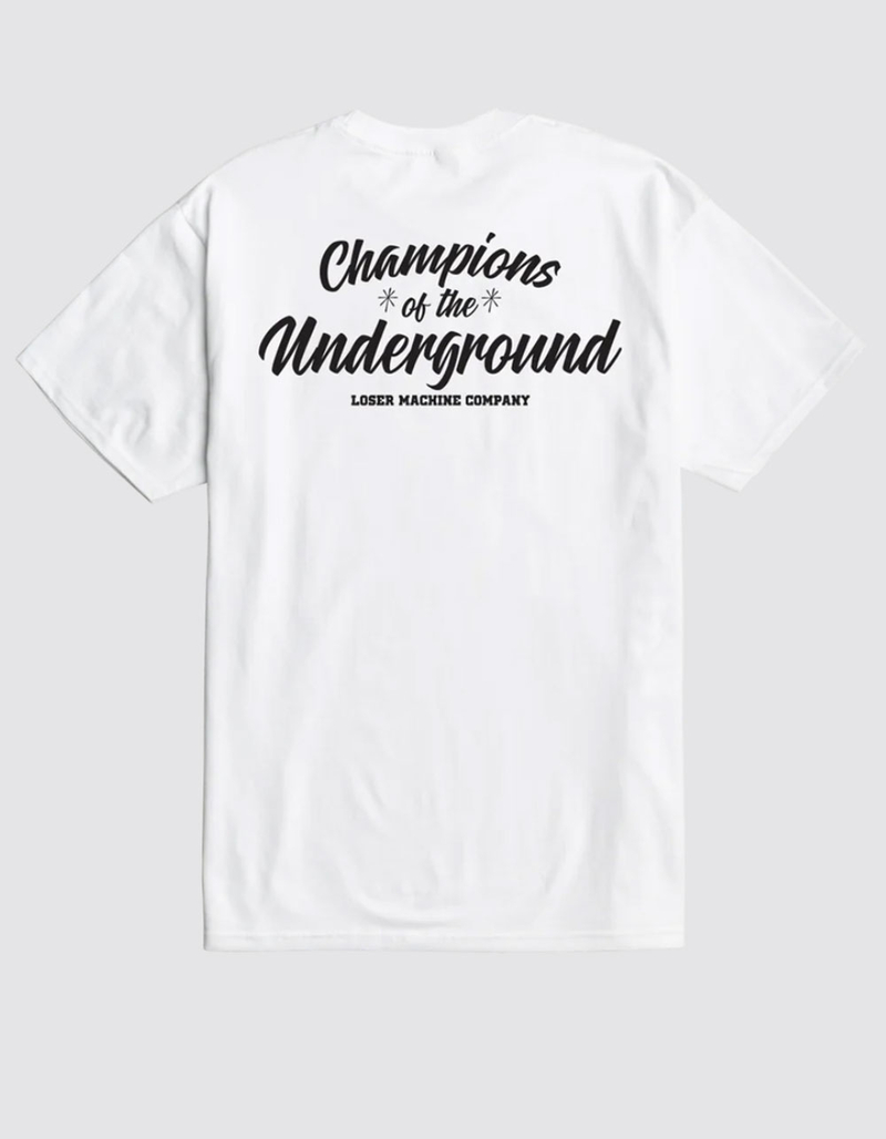 LOSER MACHINE Warm Ups Mens Tee image number 1