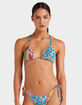 POOLSIDE PARADISO Wildflower String Tie Triangle Bikini Top image number 1