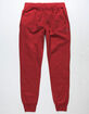CHAMPION Reverse Weave Red Mens Jogger Pants image number 4