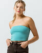DESTINED Womens Emerald Tube Top image number 1