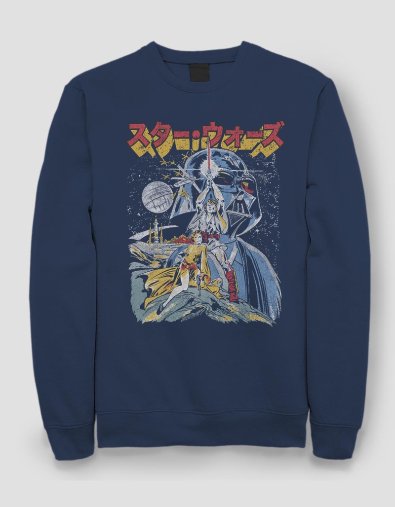 STAR WARS Kanji Poster Unisex Crewneck Sweatshirt image number 0